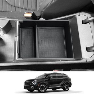OEM Compartimento De Almacenamiento En La Consola Central Para Kia Sportage Nq5 2022-2025 - Negro