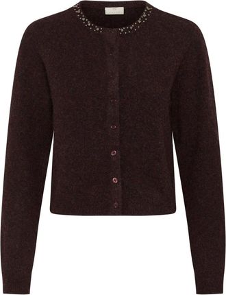Kaffe Truien - Dames - Vesten - Bruin - L - Truien & Vesten