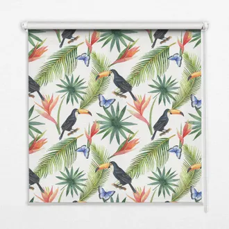 Tulup Tenda A Rullo Interna Per Finestra - Tenda Filtrante Luce - Tenda Privacy - Tenda Decorativa Rettangolare - Rullo Per Interni - (100 Cm X 140 Cm) - Tu
