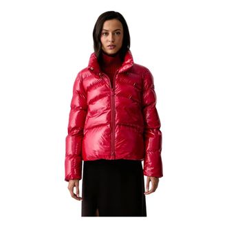 Pinko Chaqueta Acolchada Puffer - Jackets - Mujer - Rojo - 2XS