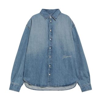 Jacquemus Hombre, Camisas, Azul, Talla: S