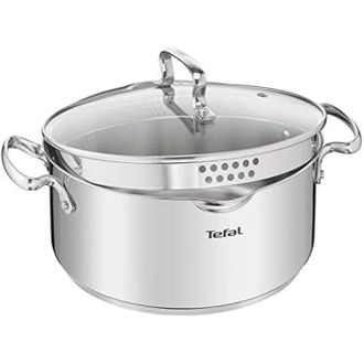 T-fal Duetto+ Cazo Acero Inoxidable 24 Cm 5 L