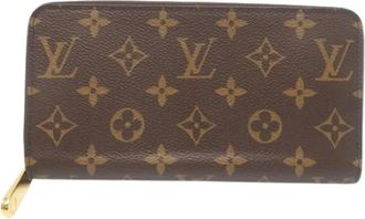 Louis Vuitton Pre-owned Wallets, female, Brown, Size: ONE SIZE Pre-owned Canvas Wallet