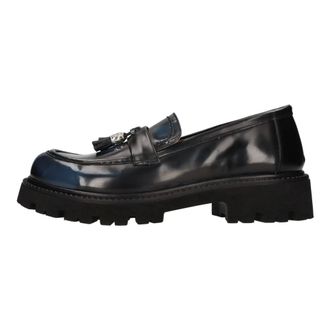 Pixy Pixy - Leren loafers - Dames - Schoenen - Blauw - Maat: 41 EU Leer