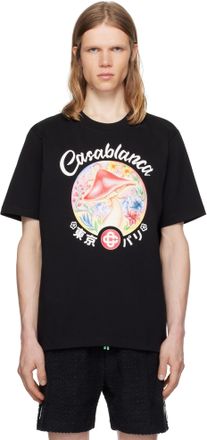 Tシャツ・カットソー Casablanca Casa Way Mountain Printed T-Shirt Casa Way Mountain T-Shirt | Casablanca Paris