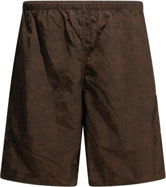 Beams Plus Mil Athletic Shorts - Heren - Korte Broeken - Bruin - XL - Nylon - Korte Broeken