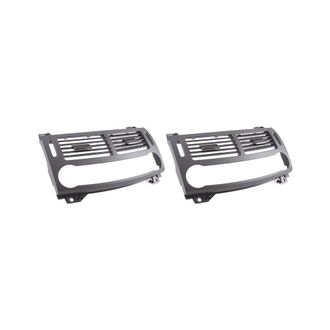 OEM Dos Cubiertas Para El Panel De Ventilaci&oacute;n Central Delantero (gris Oscuro) Para Mercedes-benz Clase E W211 (modelos 2003-2008)