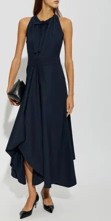 Givenchy Sleeveless Dress, Womens, Navy Blue