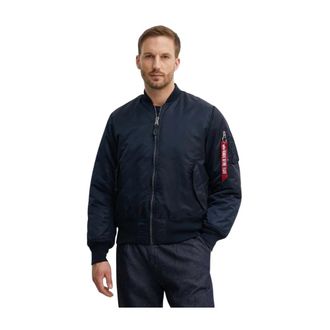 Alpha Industries Bomber Jassen - Heren - Bomber jackets - Blauw - M - Jassen