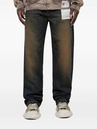 Miharayasuhiro Jeans con zip - Grigio