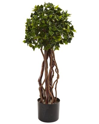 Nearly Natural 2.5Ft English Ivy Topiary Uv-Resistant (Indoor/Outdoor)