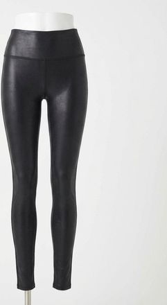 Spanx Faux Leather Leggings In Black