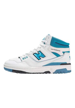 New Balance Mens 574 Core Sneaker, White Heritage Blue, 10.5 UK