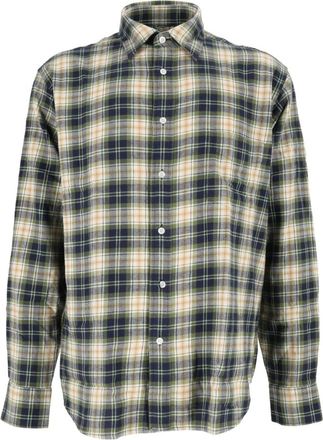 Aspesi Camicia Fred - Shirts - Hombre - Verde - 3XL
