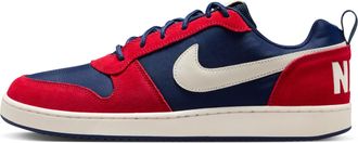 Nike Court Borough Low Premium Midnight Navy Sail University Red 844881-401