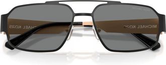 Michael Kors Sunglasses, unisex, Black, Size: 58 MM Mk1182 Cape Town Sunglasses