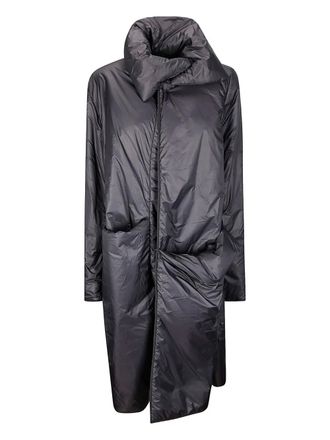 Maria Calderara high-neck quilted coat - women - Nylon - 2 - Black
