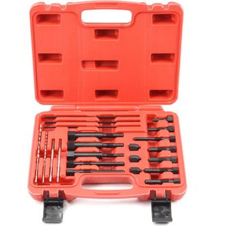 OEM Extractor De Buj&iacute;as Port&aacute;til, Extractor De Buj&iacute;as, Elemento Calefactor, Perforaci&oacute;n De Electrodos, Rosca M8 M10 (color De Caja Aleatorio: Azul/rojo)