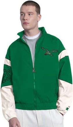 Starter Mens Starter Kelly Green Philadelphia Eagles The Gust Full-Zip Hooded Jacket at Nordstrom, Size Xx-Large