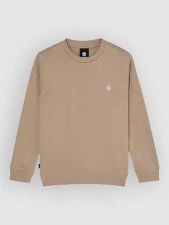 Element Icon Embroidery Kids Sweater grijs