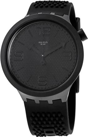 Swatch BBBlack Quartz Black Dial Mens Watch SO27B100