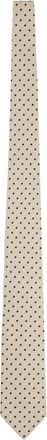 Tom Ford Polka Dot Zijden Basket Weave Stropdas 8cm - Heren - Stropdassen - Veelkleurig - ONE Size - Accessoires
