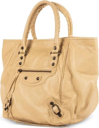 Balenciaga Borsa tote Classic Sunday piccola - Toni neutri