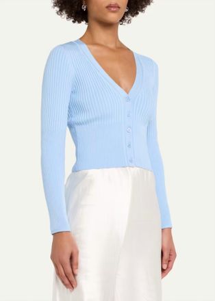 SIMKHAI Ailany Cardigan In Tidepool