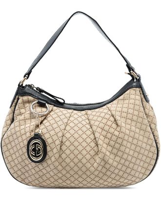 Gucci 2016-2025 Diamante Canvas Sukey shoulder bag - Brown
