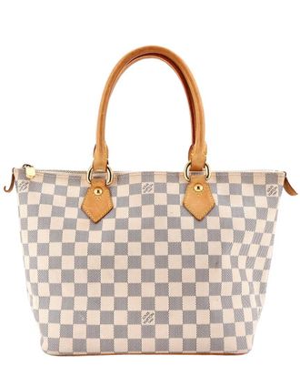 Louis Vuitton White Damier Saleya Pm (Authentic Pre-Loved)