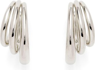 LADY GREY Triple Layer Ear Cuffs in Silver at Nordstrom