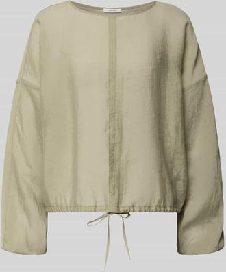 OPUS Bluse mit &uuml;berschnittenen Schultern Modell Filla in Hellgruen, Gr&ouml;&szlig;e 38