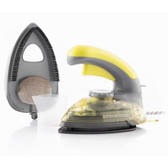 InnovaGoods Northix Velyron Mini Plancha De Vapor Gris Amarillo 800w