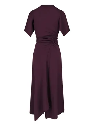 Victoria Beckham Womens Dresses Violet Polyester