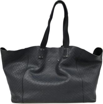 Bottega Veneta Pre-owned Tote Bags, female, Black, Size: ONE SIZE Pre-owned Vintage Large Tote Bag
