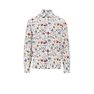Junya Watanabe Floral cotton tailored shirt Man S
