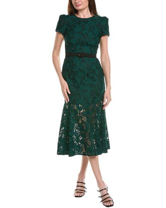Milly Milly Tahlia Tulip Garden Lace Maxi Dress