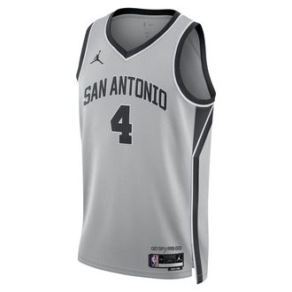 Nike Jordan San Antonio Spurs 2025/26 Statement Edition Nike Mens Dri-FIT NBA Swingman Jersey in Grey | HM4882-009
