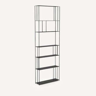 AM.PM Boekenrek in staal H240 cm, Parallel XL slim