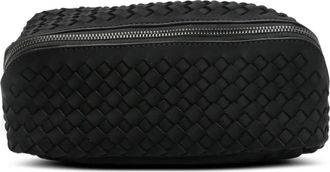 Naghedi Geweven make-up tas - Zwart