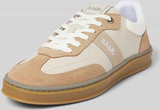 BALR. Sneaker mit Label-Print Modell London Classic in Offwhite, Gr&ouml;&szlig;e 42