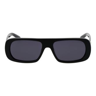 GCDS GC-1066162 Full-Rim Rectangle Sunglasses - Black