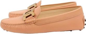 Tod's Mocassins - Dames - Loafers - Roze - 38 EU - Schoenen