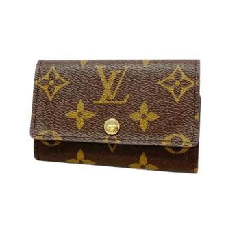 Louis Vuitton Pre-owned Canvas Key Holder - unisex - Louis Vuitton Vintage - Vintage Accessories - Brown - ONE SIZE - Pre-owned