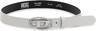 Diesel B-1Dr 25 Riem - Dames - Riemen - Wit - 80 CM - Accessoires