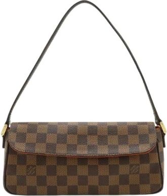 Louis Vuitton Pre-owned Shoulder Bags, female, Brown, Size: ONE SIZE Pre-owned Canvas Shoulder Bag
