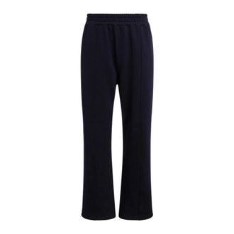 Dondup Sweatpants, male, Blue, Size: L Regular-Fit Cotton Fleece Trousers