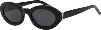 Saint Laurent Dames, Accessoires, Zwart, Maat: 52 MM