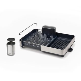 Joseph Joseph Joseph Joseph Egouttoir Extensible Inox + Pompe A Savon Liquide Inox (85189)