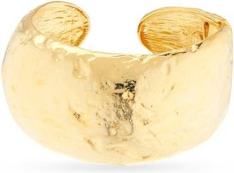 Kenneth Jay Lane Domed Cuff Bracelet in Gold at Nordstrom